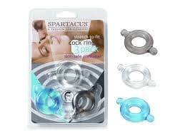 Elastomer Cock Ring 3 Pack