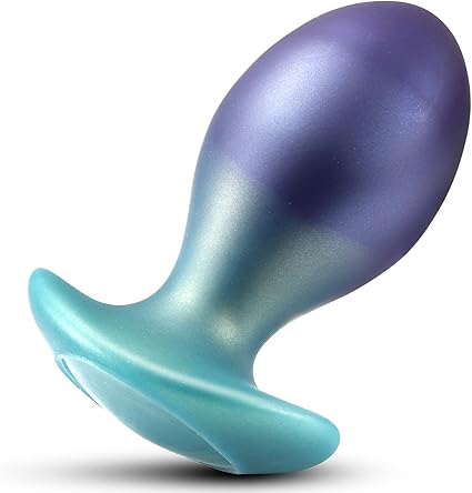Anal Plug Trainer, Wearable Egg-Shaped Butt Plug with T-Base, Silicone Anus Dilator Anal Ball Monster Dildo Prostate Massager G-spot Sex Toy for Couples Men Women Masturbation (S)